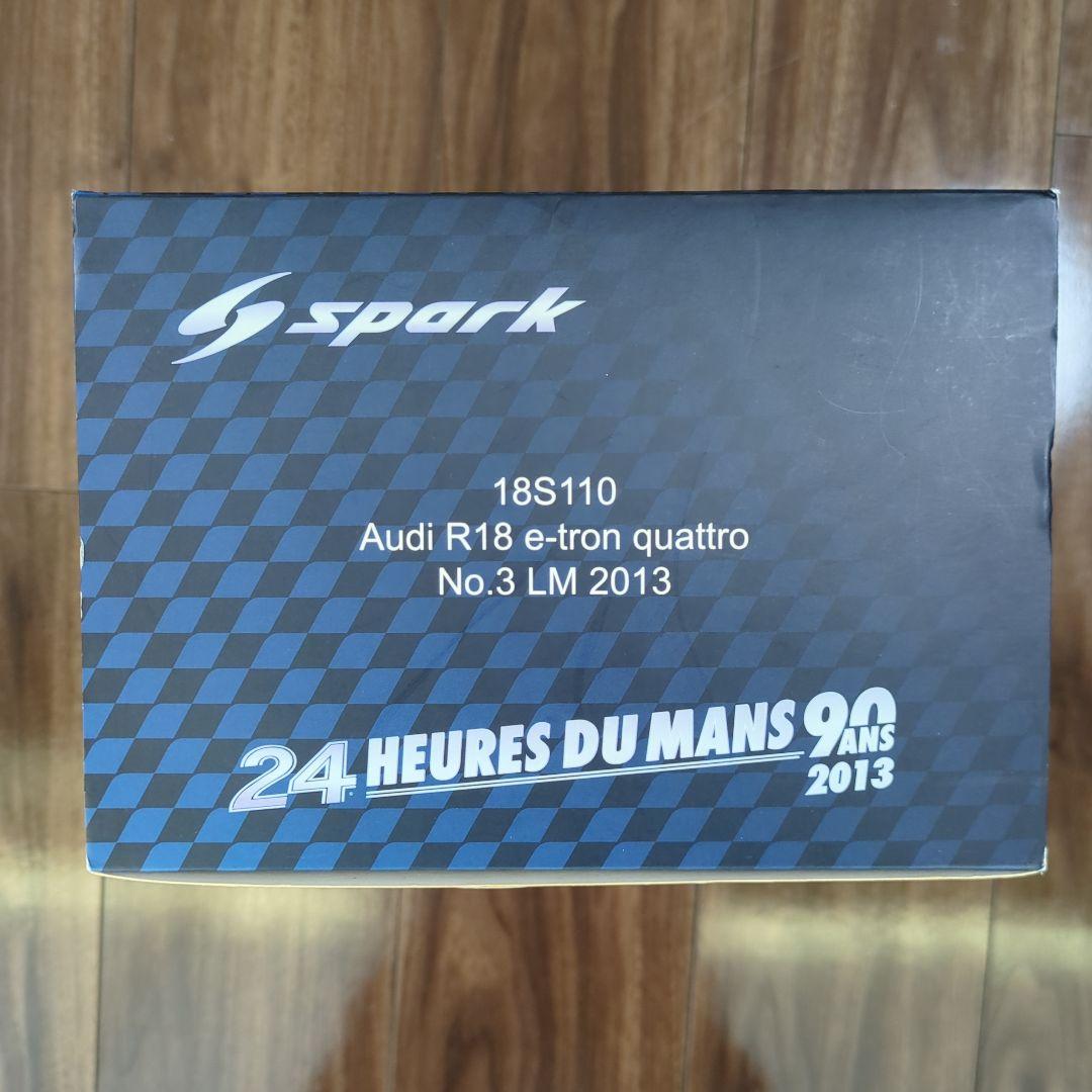 ミニカー Audi e-tron quattro Le Mans '14 1:18