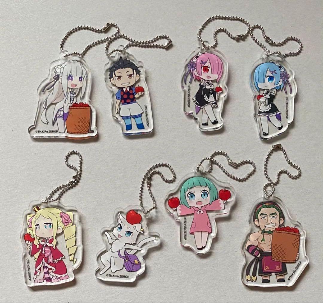 Re:ゼロから始める異世界生活 リンゴ王国 リゼロ アクリルキーホルダー 全8種