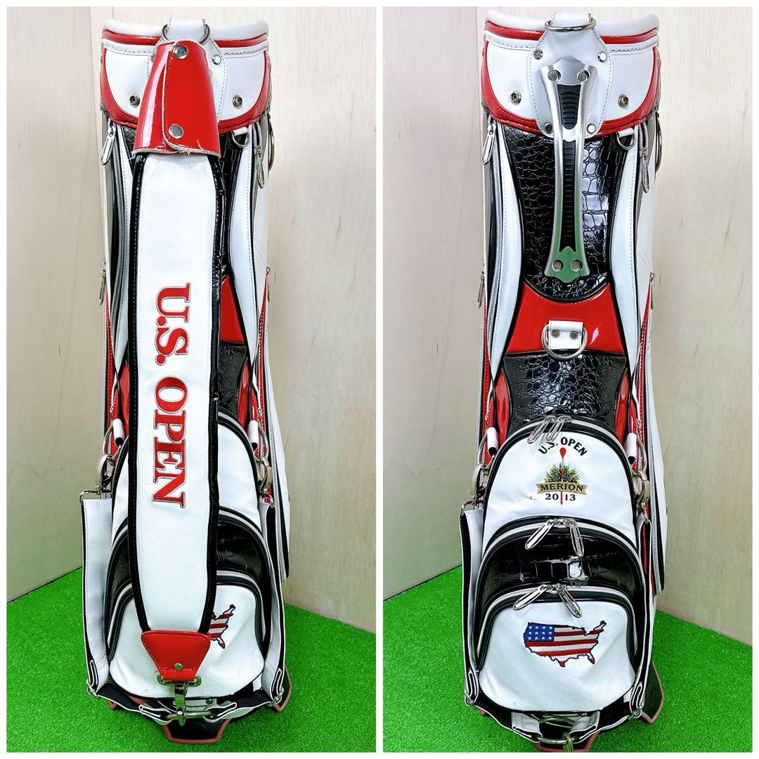 【超希少】 U.S.OPEN USオープン メモリアルキャディバッグ 2013