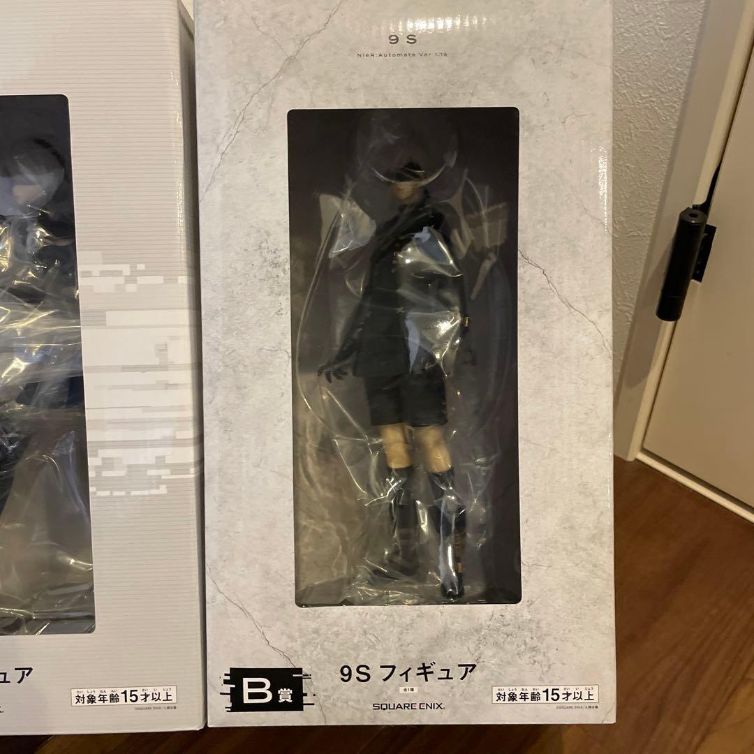 新品 NieR:Automata スクエニ 放送記念くじフィギュア 2B 9S