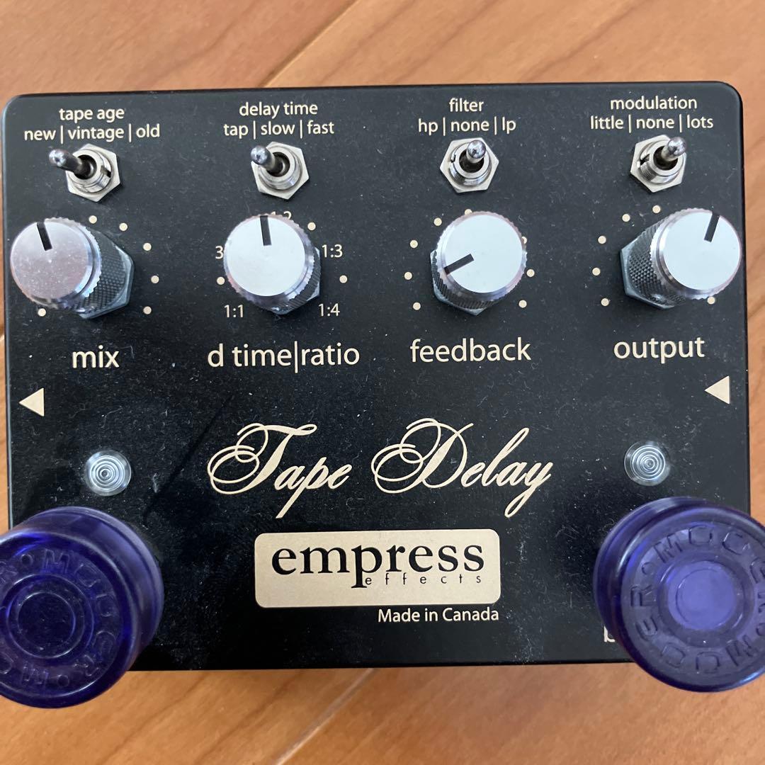 ギター Empress Effects Tape Delay