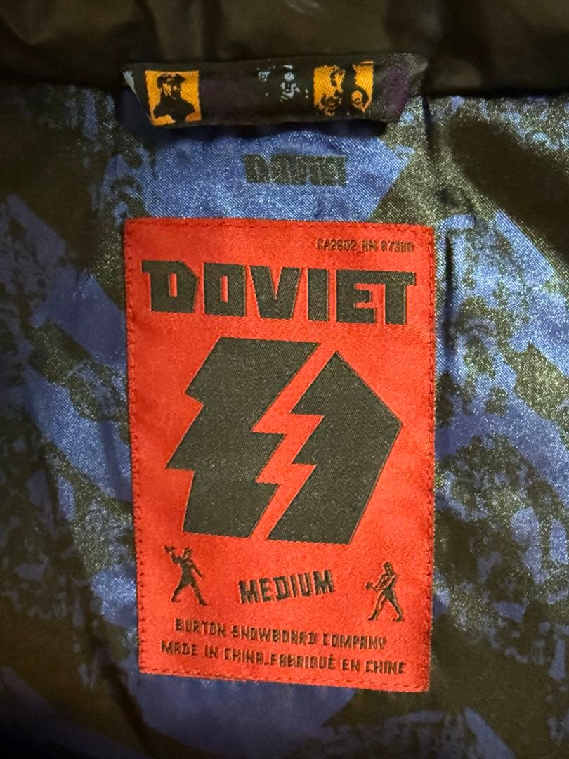 BURTON DOVIET ダウンジャケットパンツセット　希少　極暖