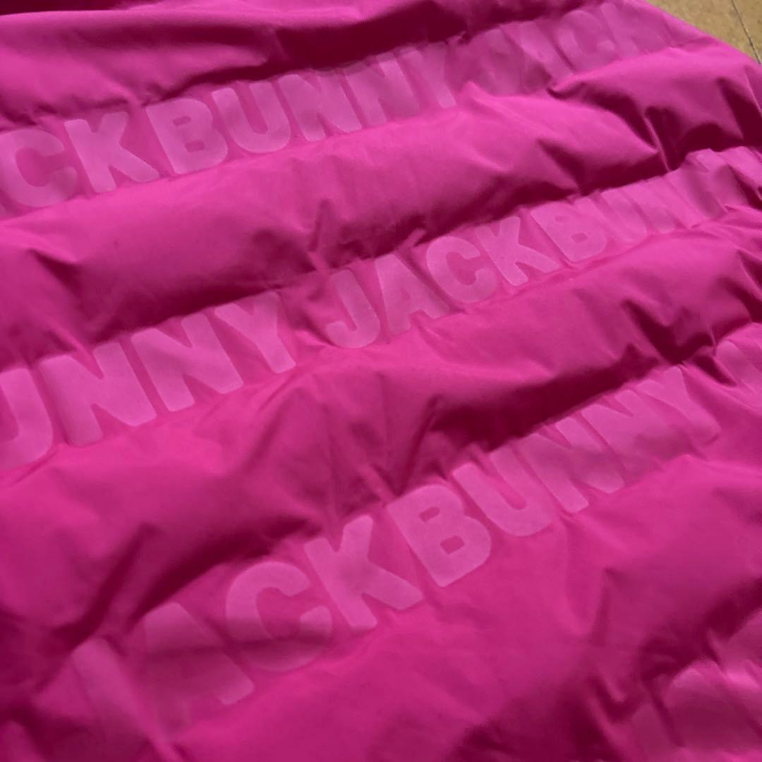 新品同様　極美品　￼Jack Bunny!! ロゴ入りダウンベスト サイズ5