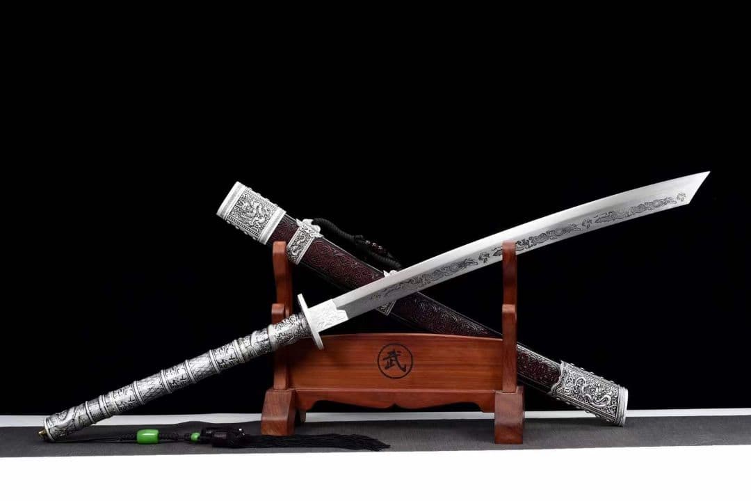 （拡大版）【キリン康熙】古兵器 武具　刀装具　日本刀　模造刀 居合刀 長尺