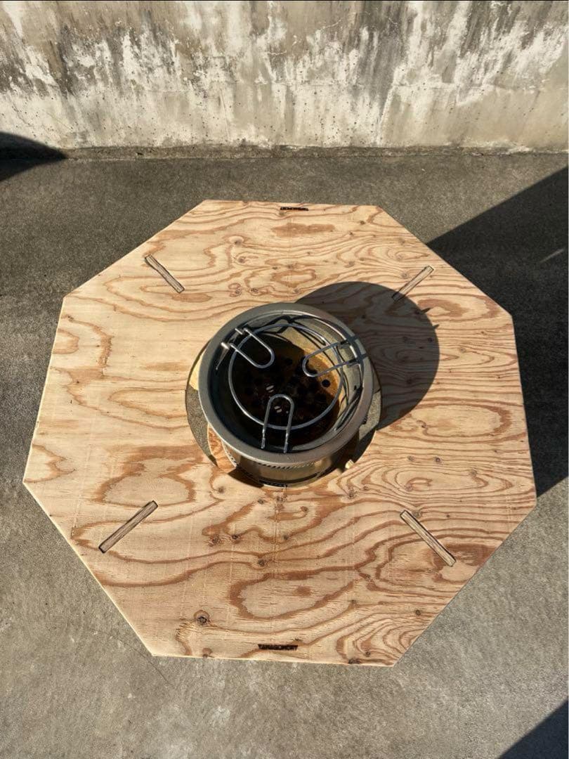 YAMAGOMORY 八卓　2セット　High 七輪テーブル　折り畳み