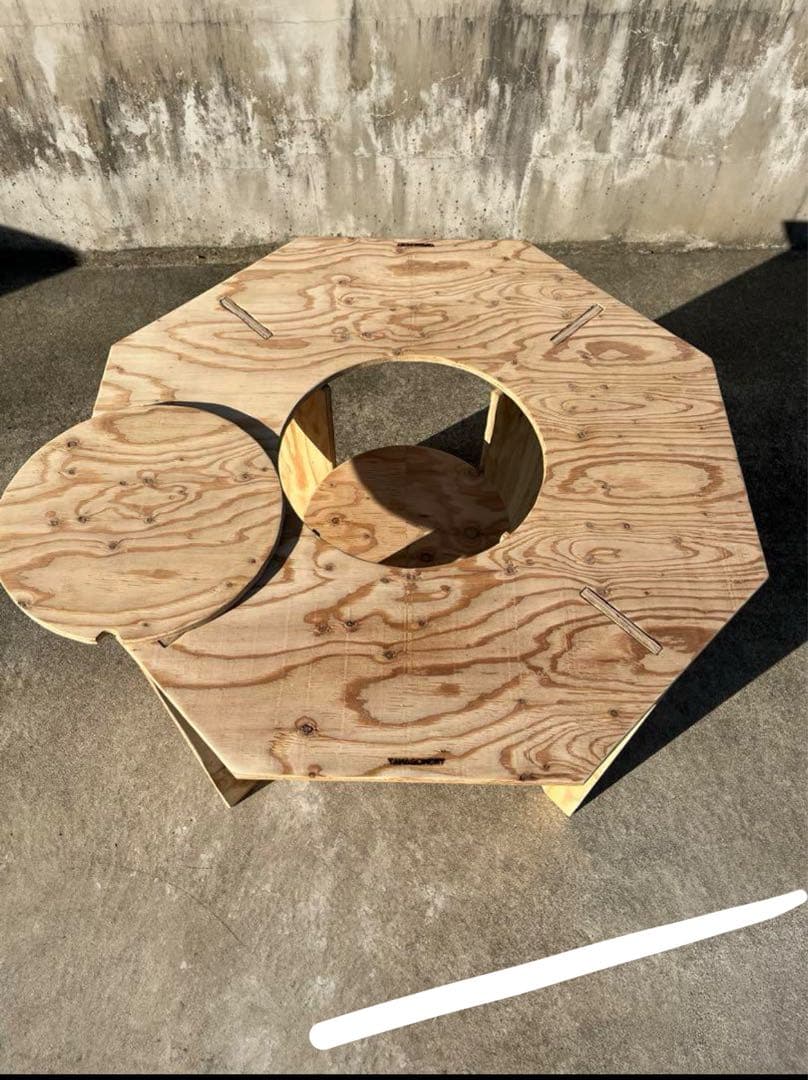 YAMAGOMORY 八卓　2セット　High 七輪テーブル　折り畳み