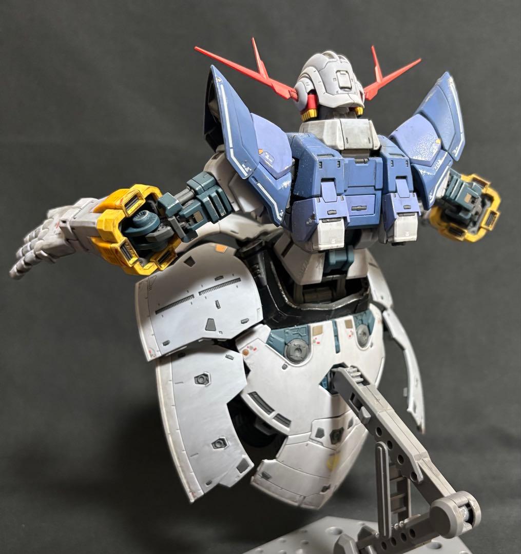 RGジオング完成品 （部分塗装・ウェザリング仕上げ）