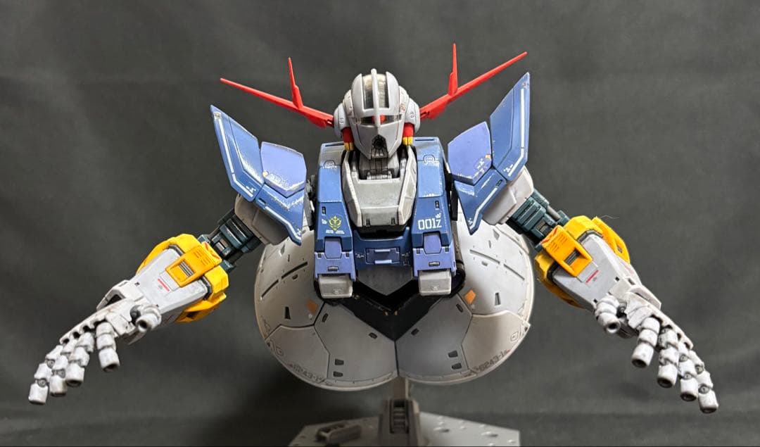 RGジオング完成品 （部分塗装・ウェザリング仕上げ）