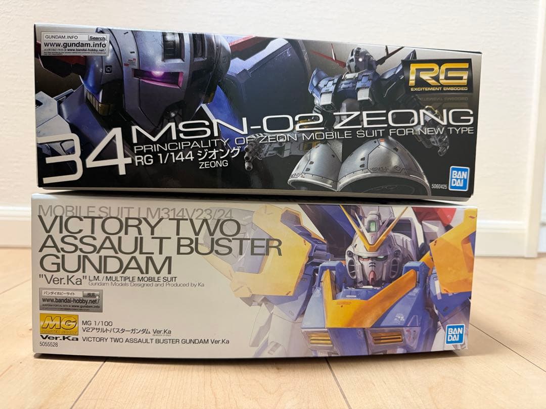 特限〜P還元中 V2アサルトバスター&ジオングセット