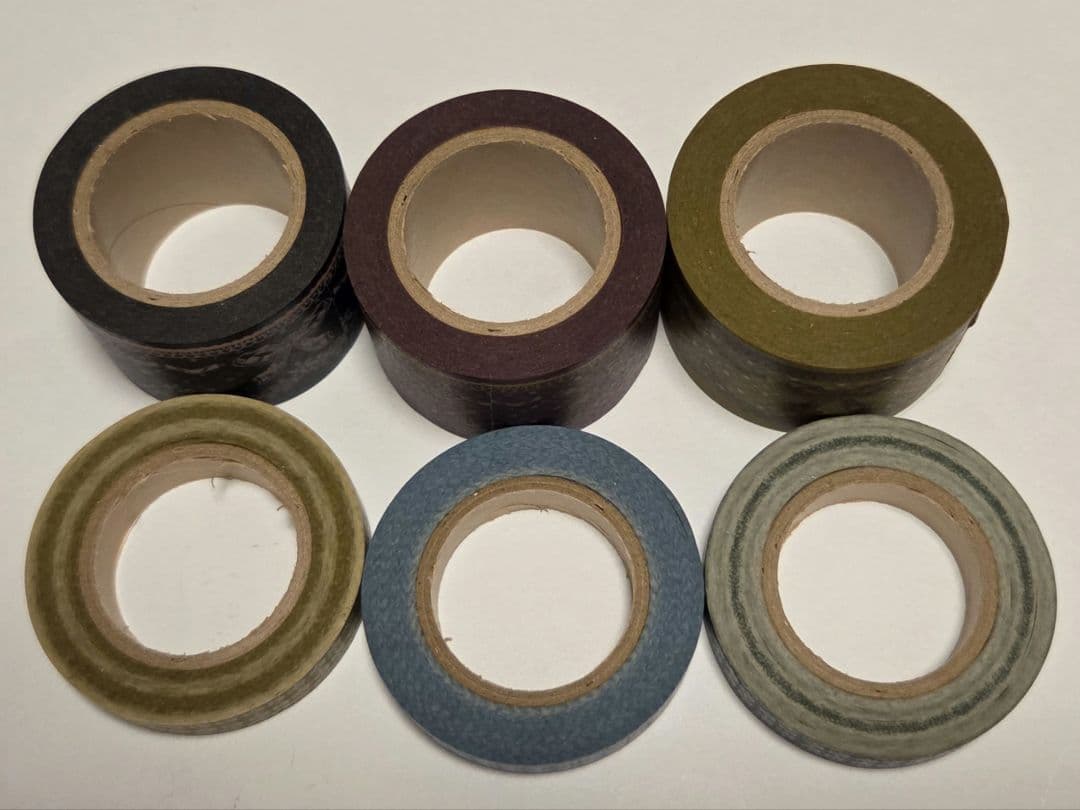 MARK'S マークス☆マスキングテープ コラージュ上手リボン 太幅広 廃盤レア