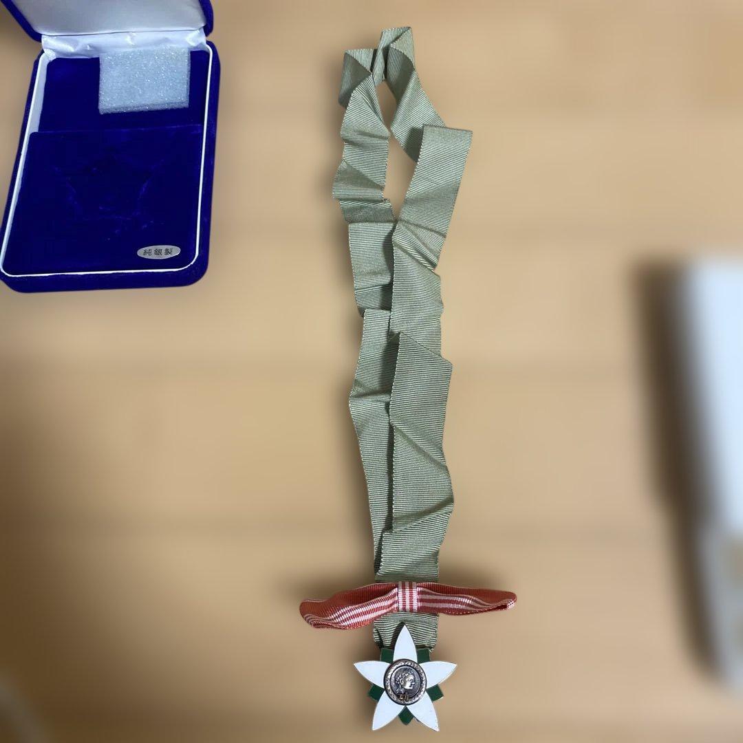 スポーツ功労章 純銀製 約39g