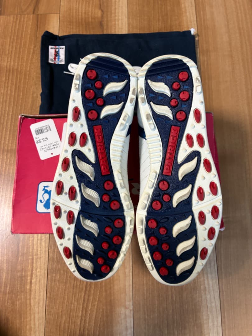 PATRICK 　BEAMS GOLF ホワイト/ネイビー未使用　42