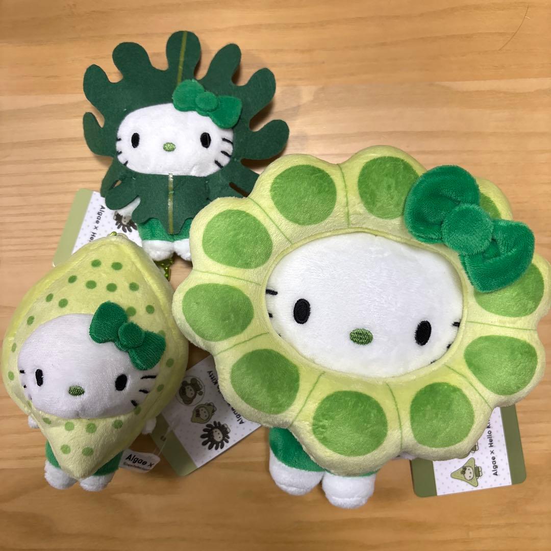 万博ハローキティ ぬいぐるみ 3体セット