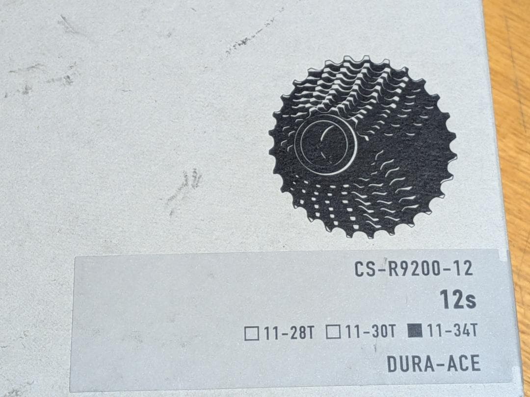 黒*猫様 Shimano DURA-ACE CS-R9200-12 スプロケ 1