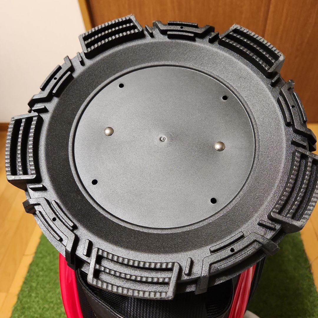 TaylorMade ゴルフバッグ 赤黒 4分割収納