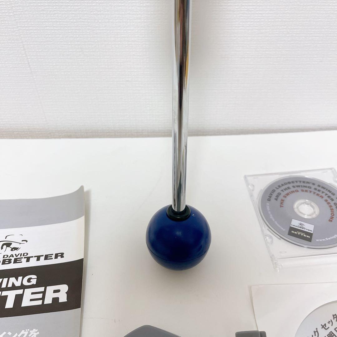 スイングセッター ゴルフ練習器具 日本語説明書&DVD付属