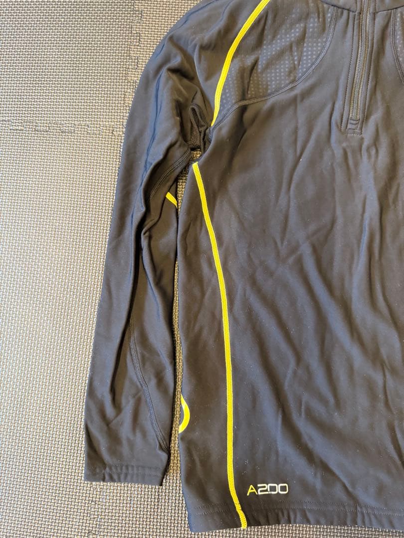 SKINS A200 コンプレッションウェア Lサイズ ハーフジップ 上下セット