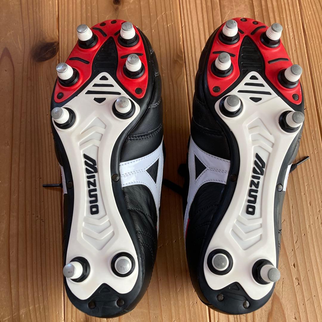 【美品】ミズノモレリアサッカースパイク取替式25.5