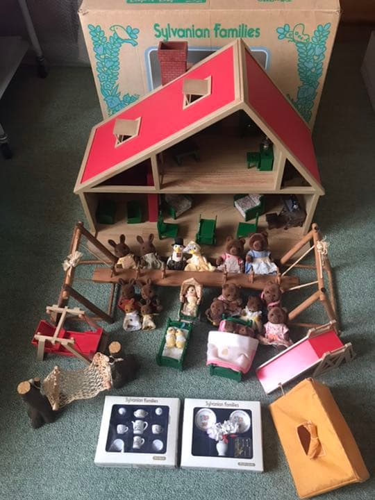 【希少】 シルバニアファミリー デラックスハウス