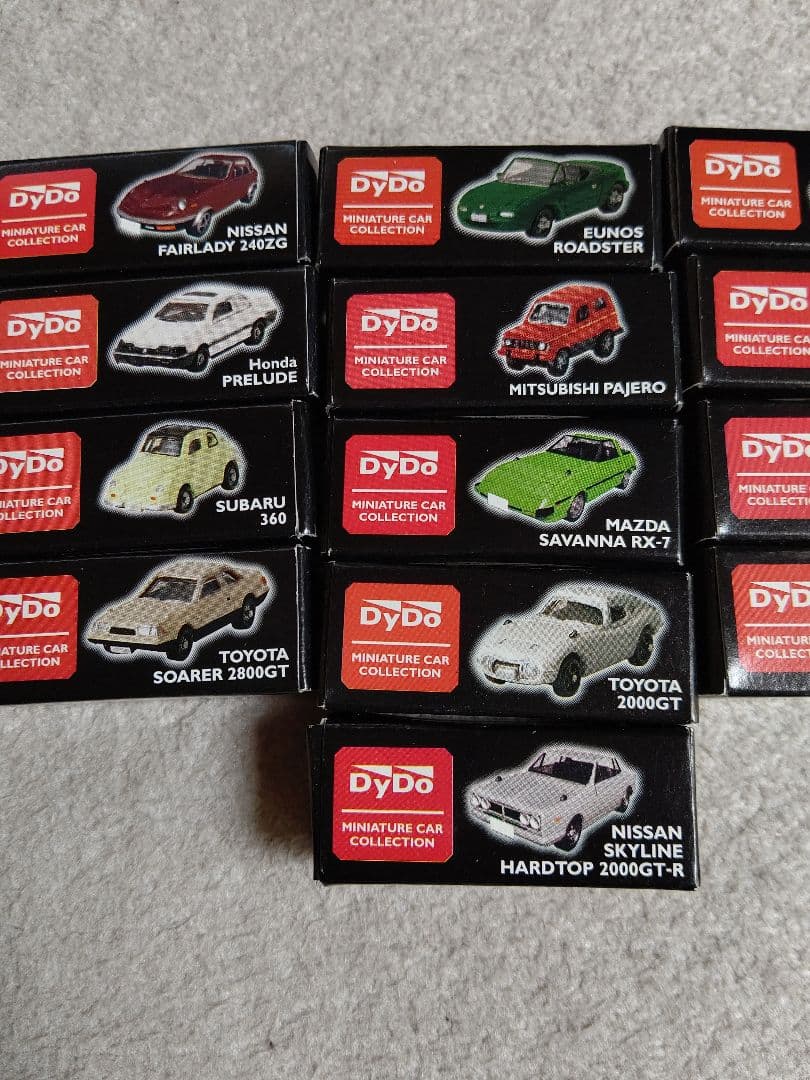 CLUB Dydoオリジナルミニカー非売品 未使用品 13個 激レア