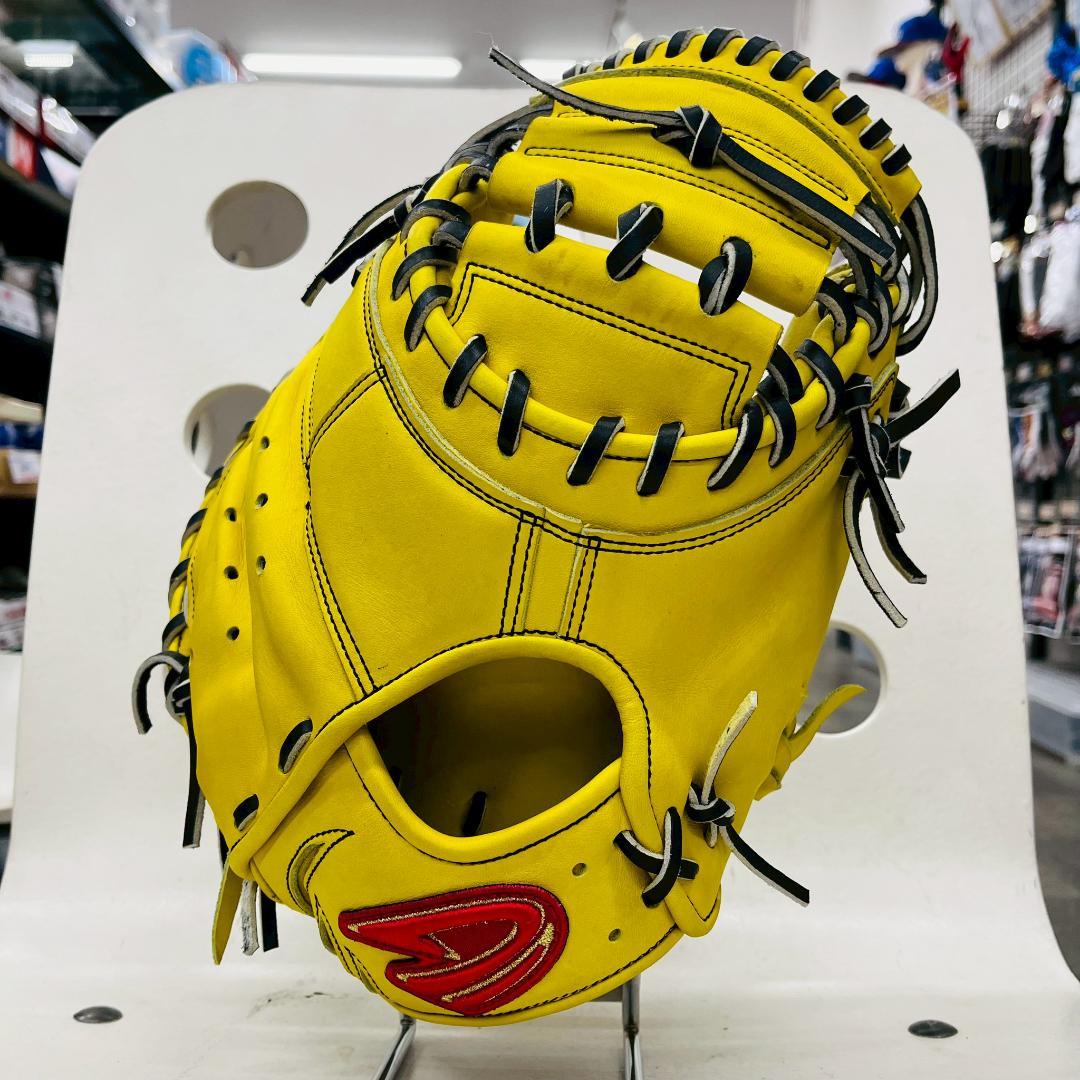 ディークエスト　DKO100　オーダーミット　硬式　捕手用　A122型　型付け済