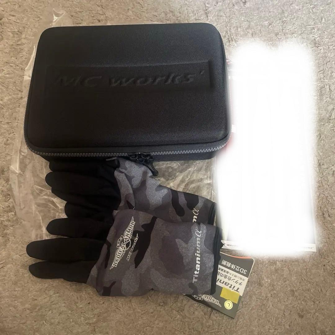 MC works スプールケース MCワークス　グローブ ジグ　セット
