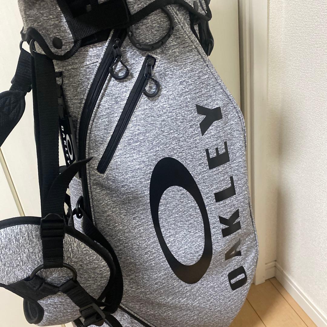 OAKLEY オークリー グレー キャディバッグ　美品　おまけ付き