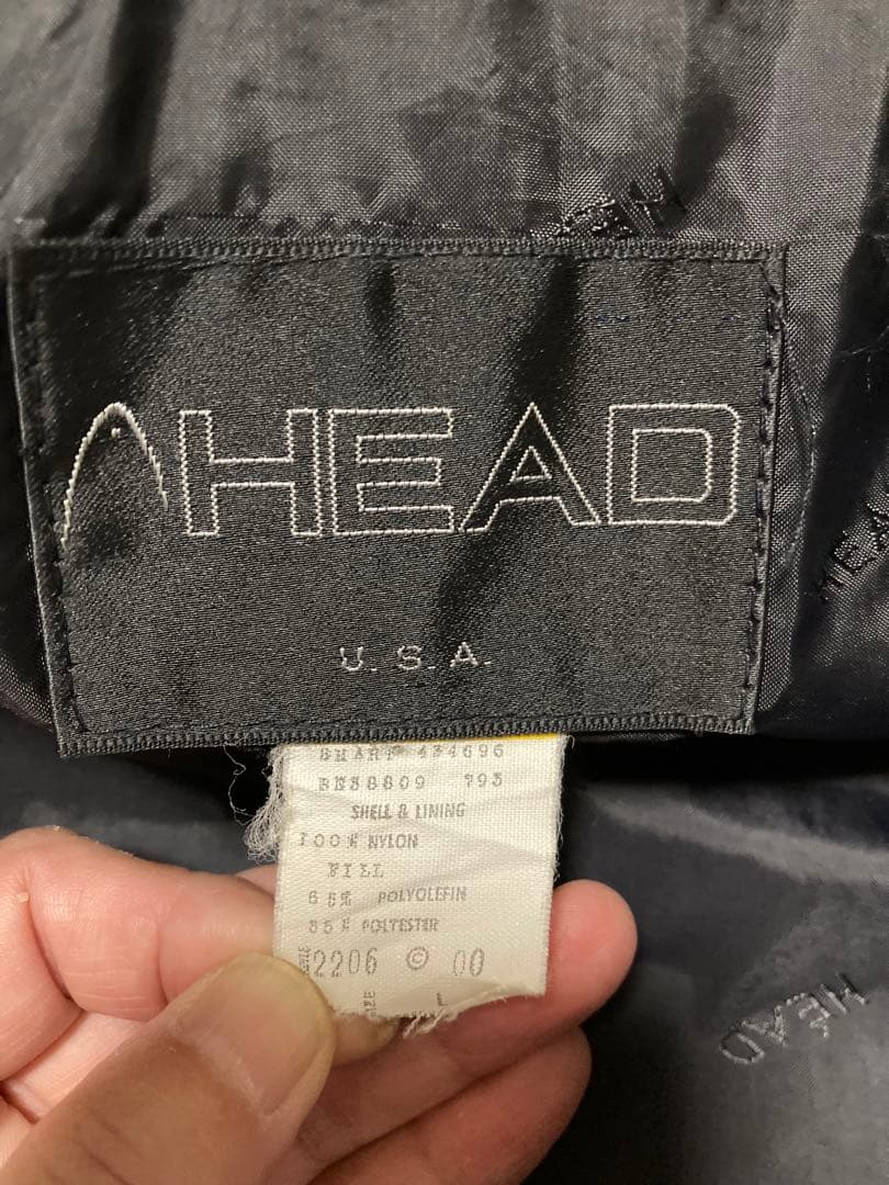 HEAD メンズ スキージャケット 黒