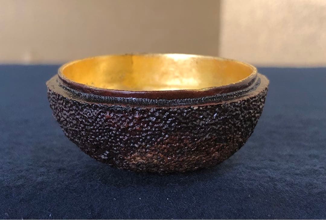 《R》茶道具 橙香合 池之浦大起作 共箱　260209け1