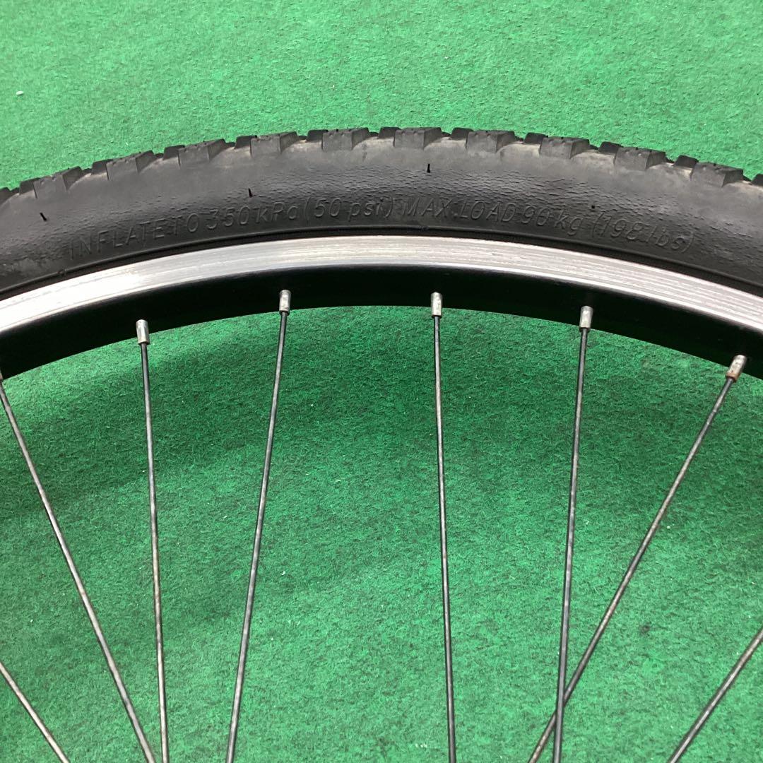 アルミリム 前輪 27.5×1.95 タイヤ付 27.5インチ　J2端子　オート