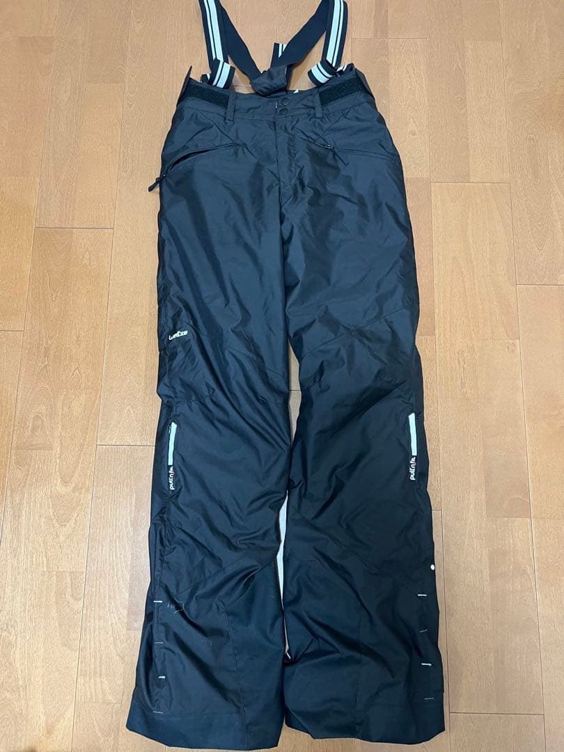 スキーウェア S グレー 上下セット