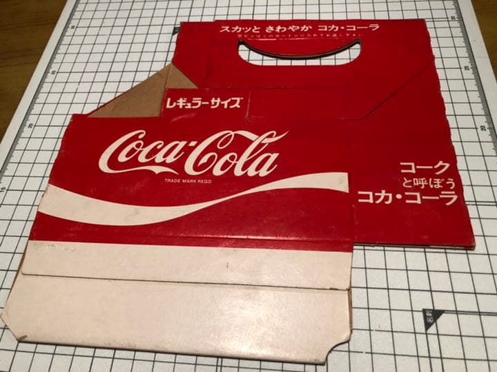 コカコーラのカートンペーパー3点セット