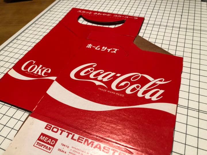 コカコーラのカートンペーパー3点セット