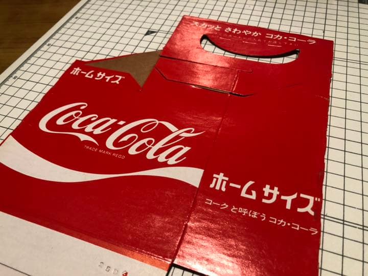 コカコーラのカートンペーパー3点セット