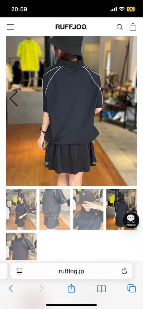 美品☆ 大人気TNRCN ゴルフスカート