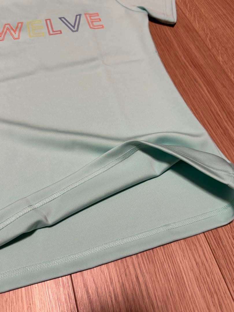 1回着用のみ美品✨V12 ゴルフウェア ティファニーブルー