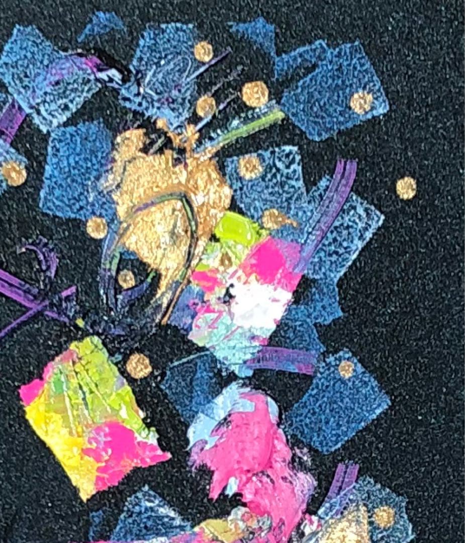 【室生】絵画　油絵　原画　抽象画　現代アート　モダン　インテリア　SM