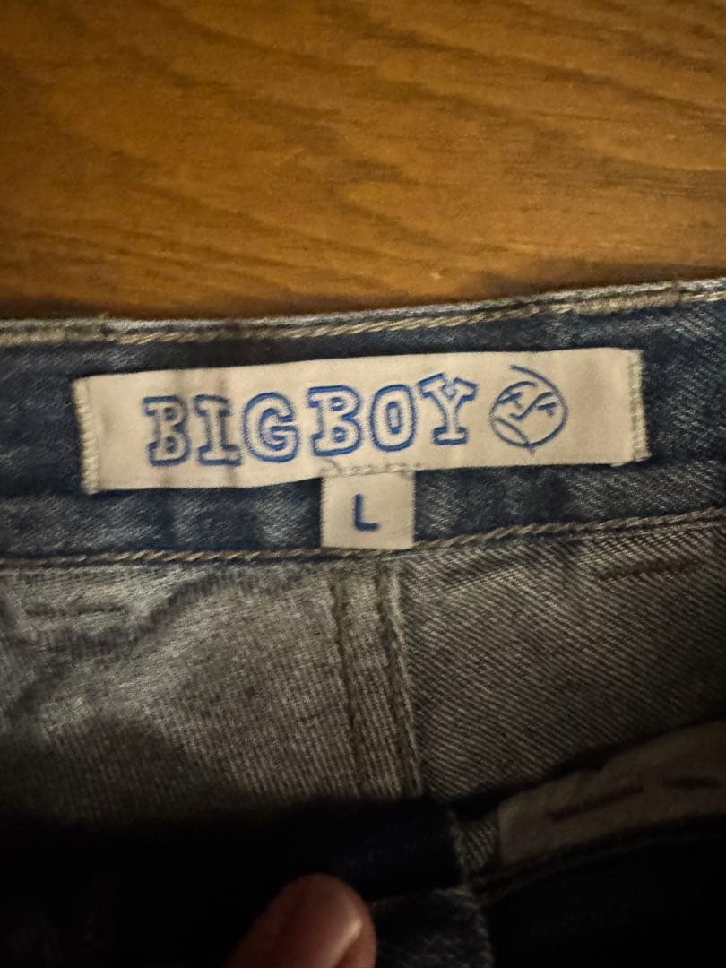 polar skateboard BIGBOY デニムパンツ Lサイズ ブルー