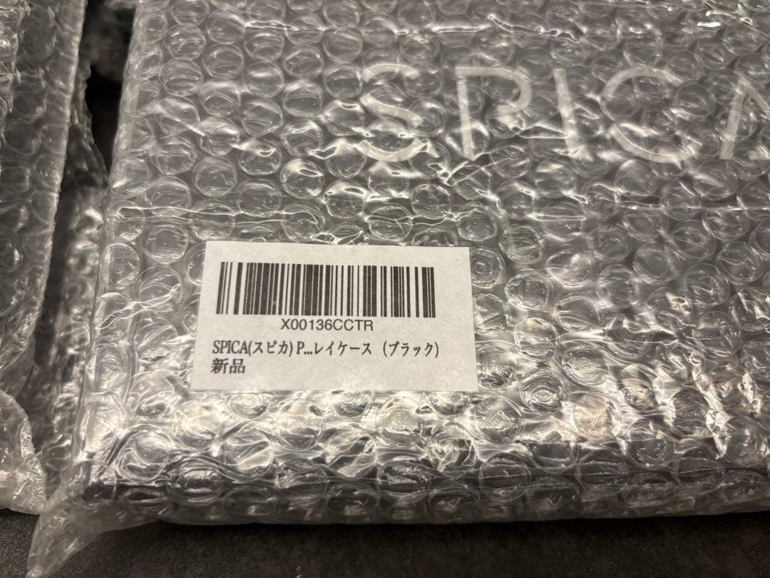 SPICA P.V.ケース ブラック 新品　5点セット