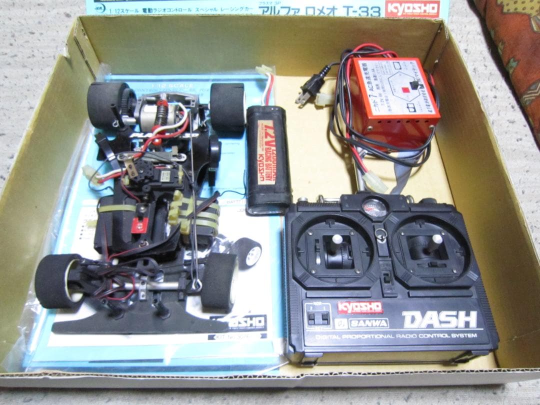 動作確認済み 1/12 KYOSHO 1984 PLAZMA 3P T-33