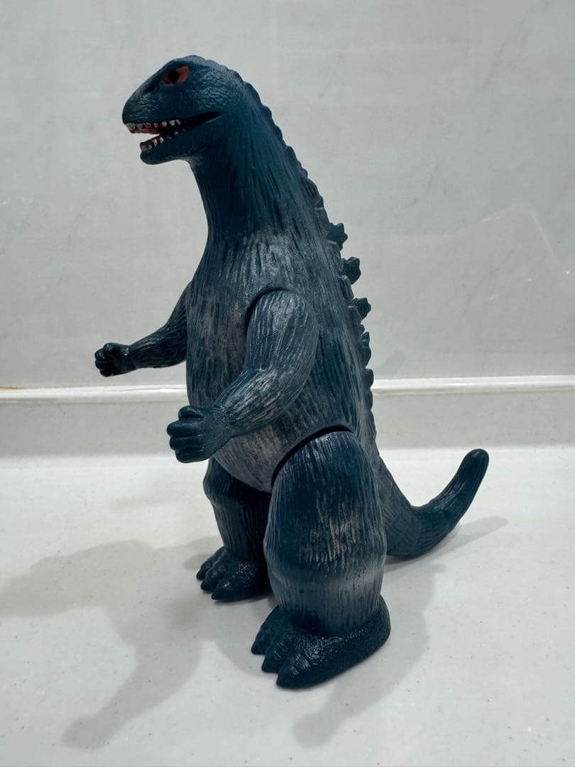 ゆ*じ様 当時物　ブルマァク　ゴジラ　赤目　スタンダードサイズ　ソフビ　フィギュ