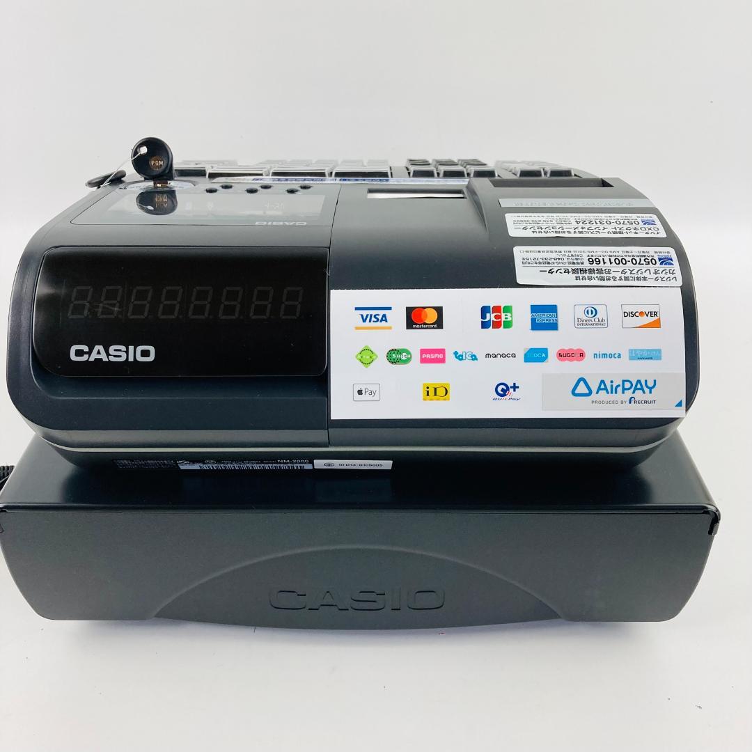 【美品】CASIO カシオ電子レジスター TE-2600/NM-2000
