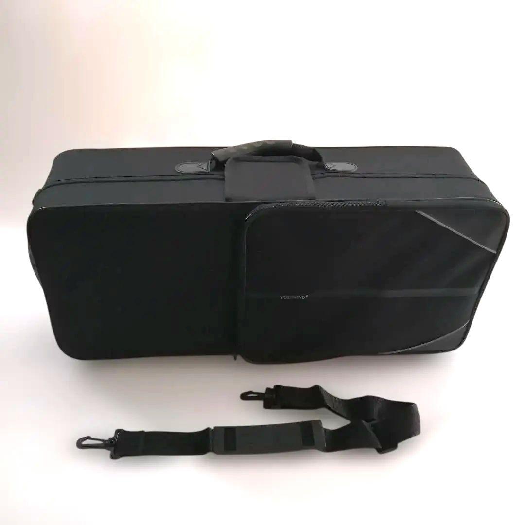 YUEDONG アルトサックス ケース ブラック 軽量 セミハードケース