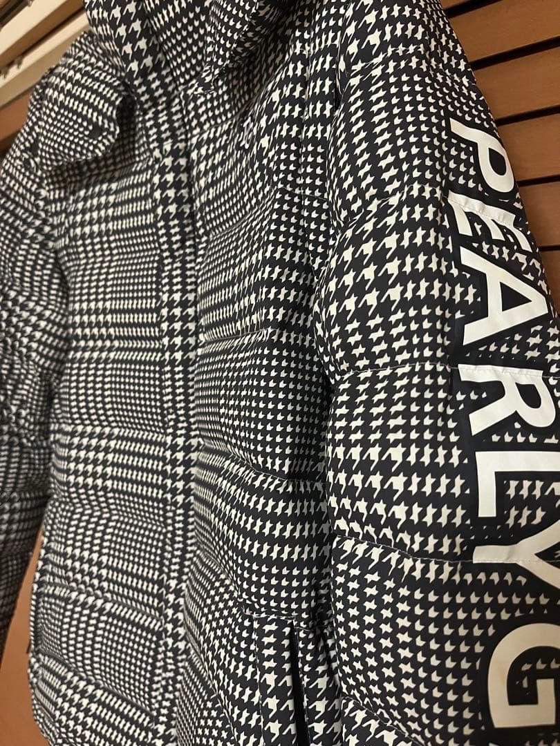 パーリーゲイツ グレンチェック柄 ダウンジャケット サイズ4