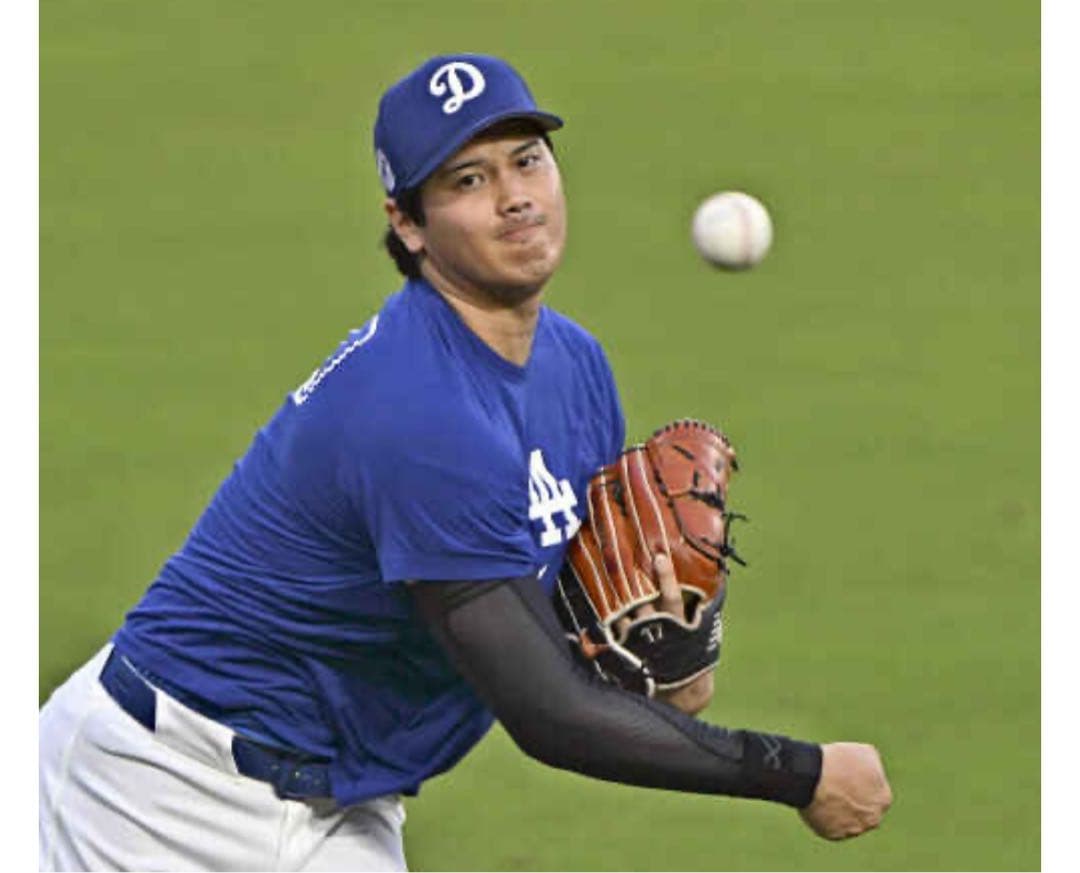 日本未発売 ドジャース 練習用シャツ MLB正規品 サイズM 新品タグ付