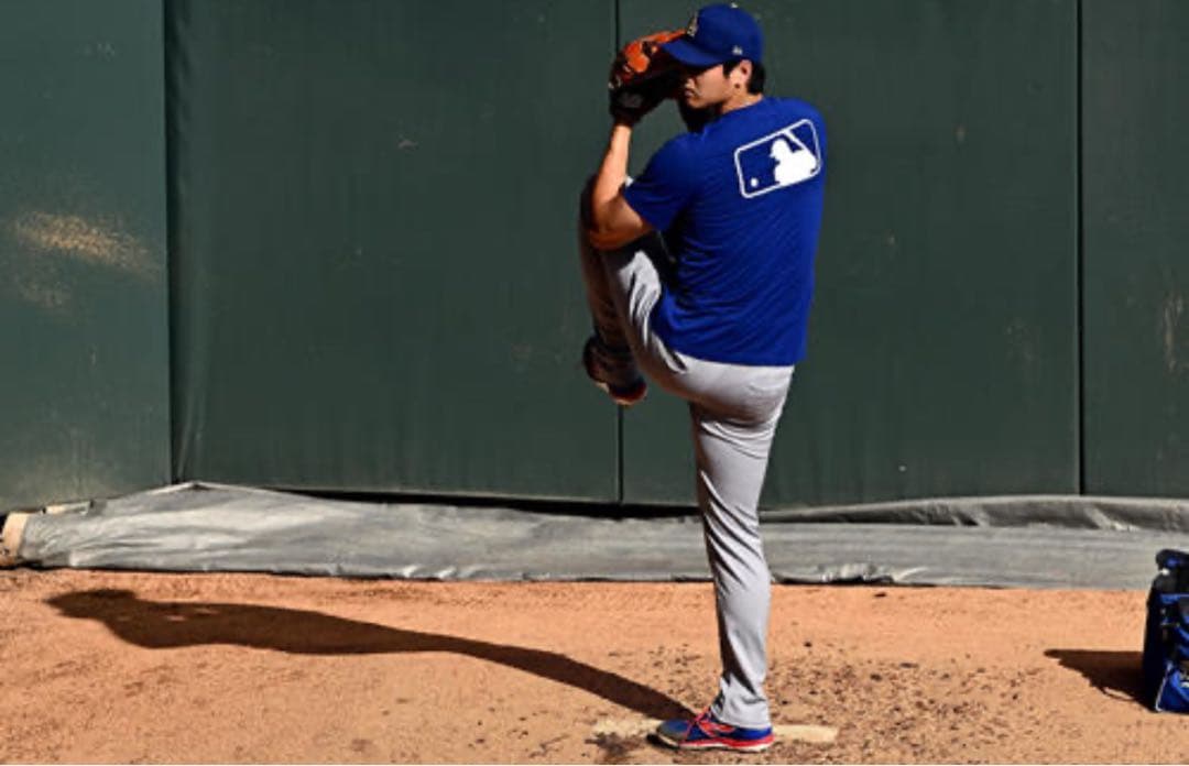 日本未発売 ドジャース 練習用シャツ MLB正規品 サイズM 新品タグ付