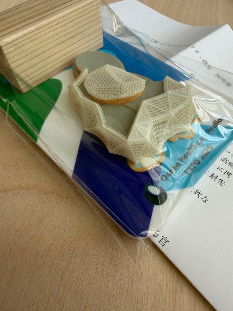 レア！　1点のみ　ヘルスケアパビリオンの3d模型　万博　Expo 2025