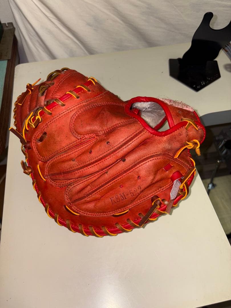 久保田スラッガー軟式キャッチャーミット　リペア品