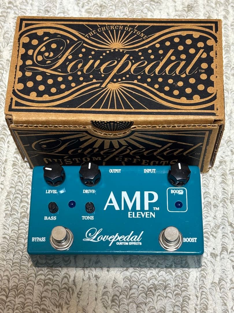 lovepedal Amp eleven 箱説付属　良音　オーバードライブ