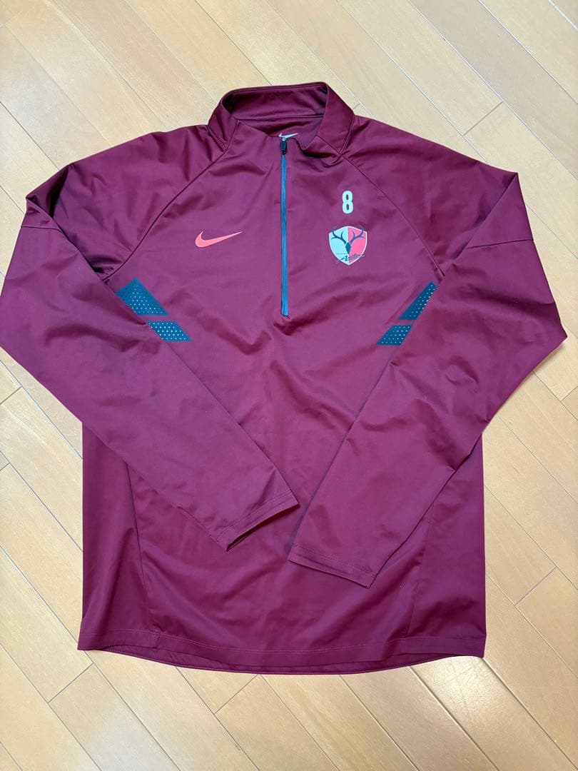 三竿健斗選手着用　鹿島アントラーズ　支給品　トレーニングウェア